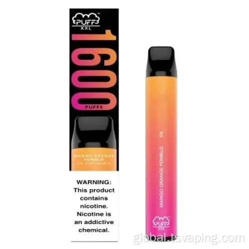 Vape 1500 Puffs Wholesale Puff Bar XXL 1600 Puff Disposable Factory